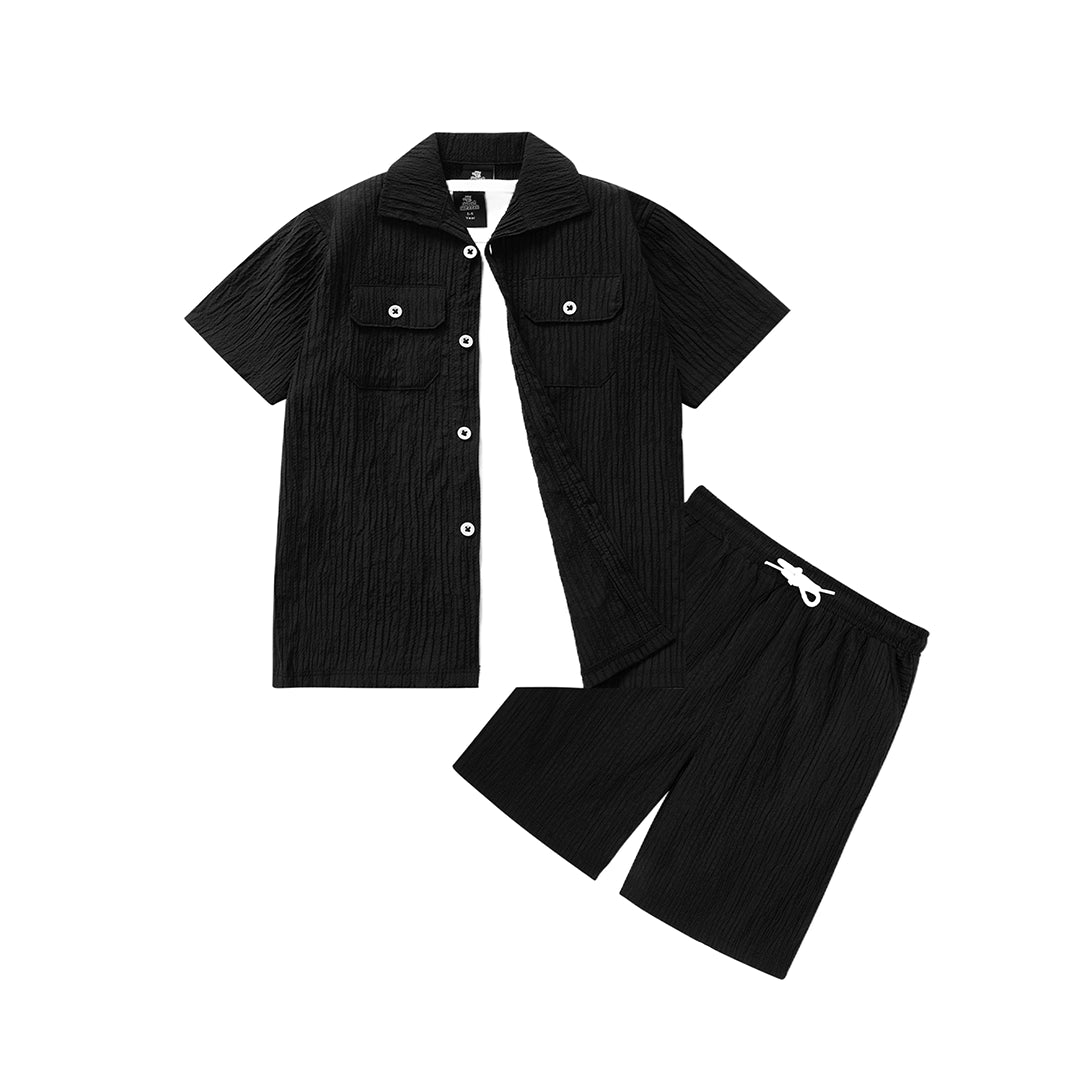 TEXTURED BLACK & WHITE SET FOR KIDS - 3 PCS